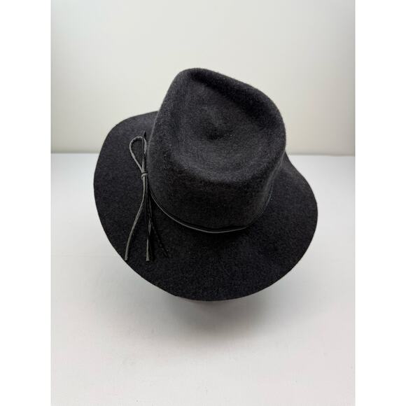 Michael Stars Gray 100%‎ Wool Wide Brim Hat One Size Festival Country Western main image 8